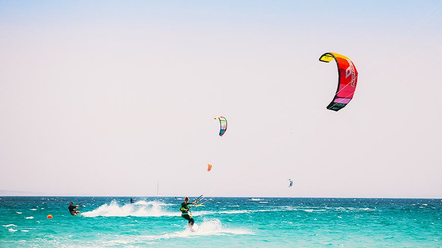 Kite surfing Spain
