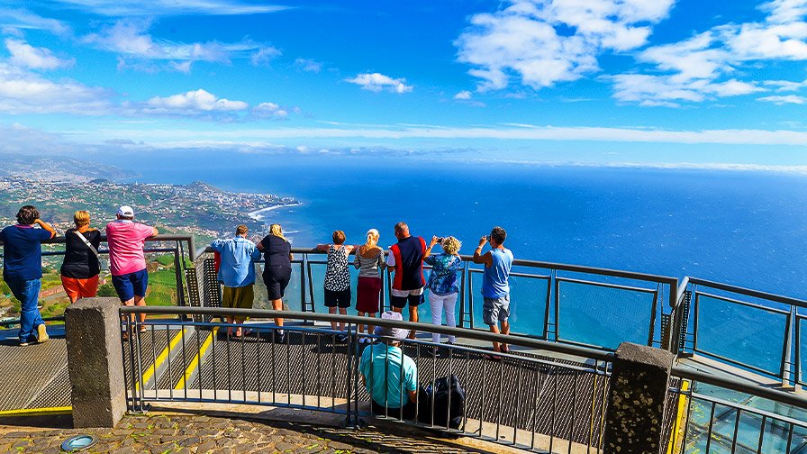 Cabo Girao panoramic view, Madeira