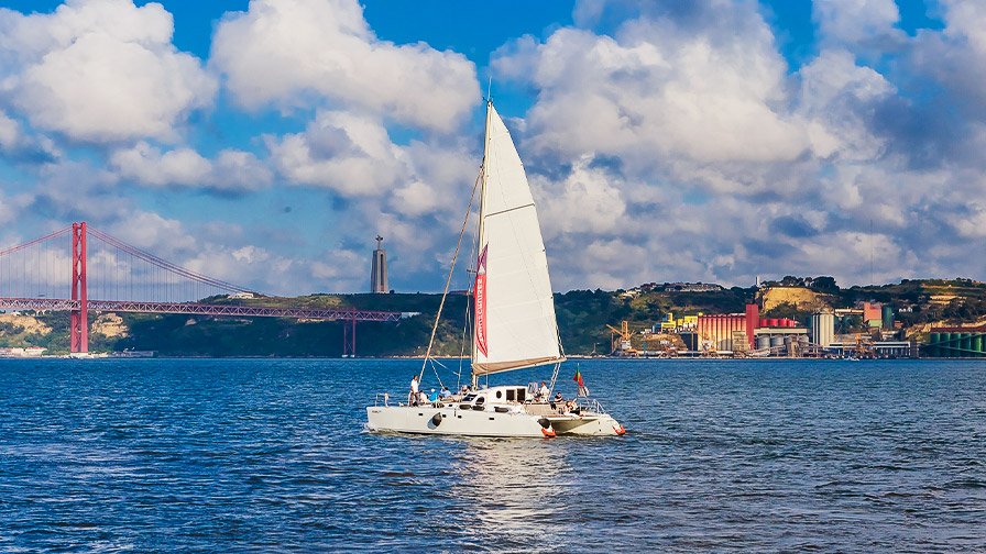 Sailing in Lisbon, Portugal